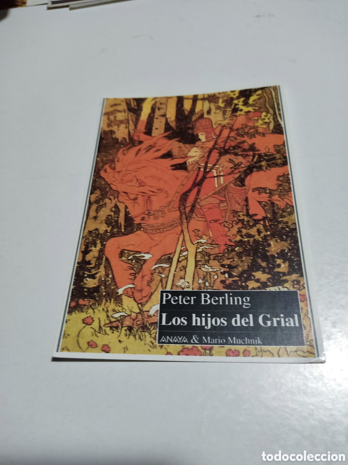 Postales: Postal Los hijos del Grial de Peter Berling - Foto 1