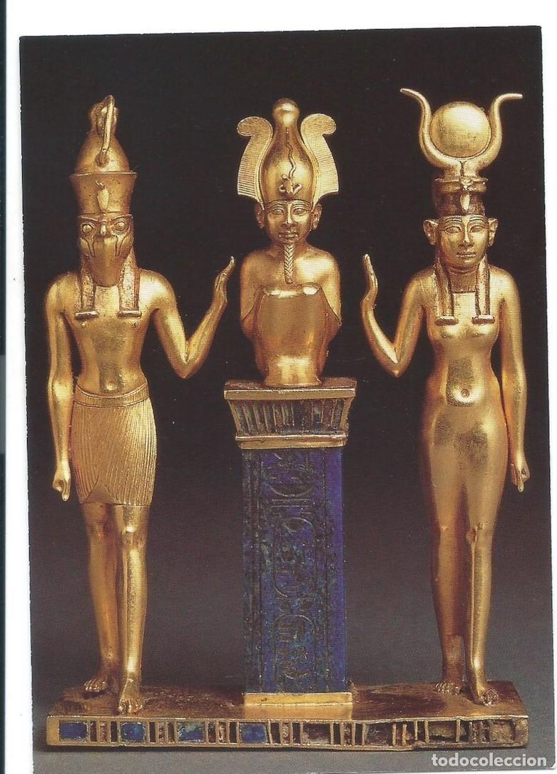 Postais: TRIADE D&acute;OSORKON.- LOUVRE / PARIS - FRANCIA