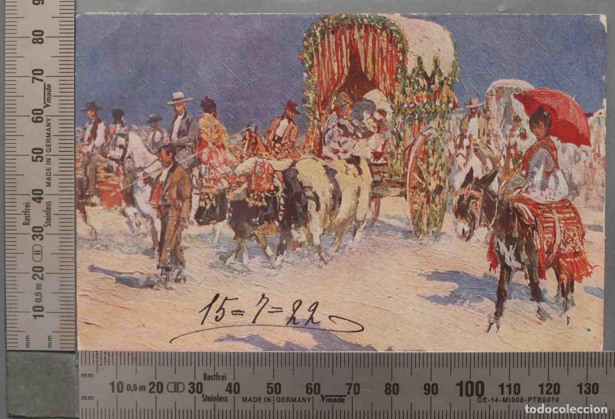 Postcards: POSTAL. ILUSTRACION A LA FERIA DE SEVILLA BERTUCHI