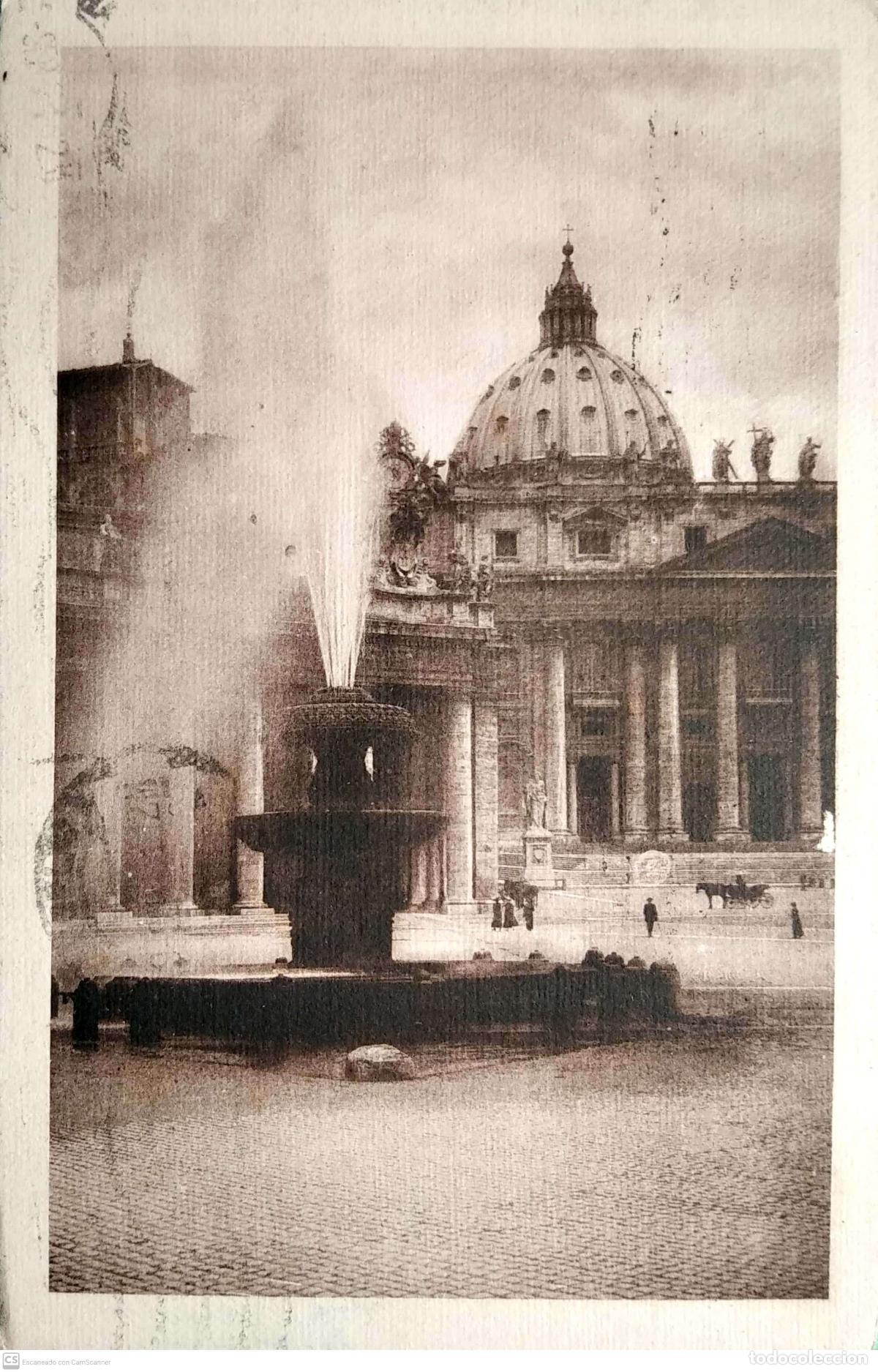 Postales: Roma ???. Usada con sello. Blanco/Negro - Foto 1