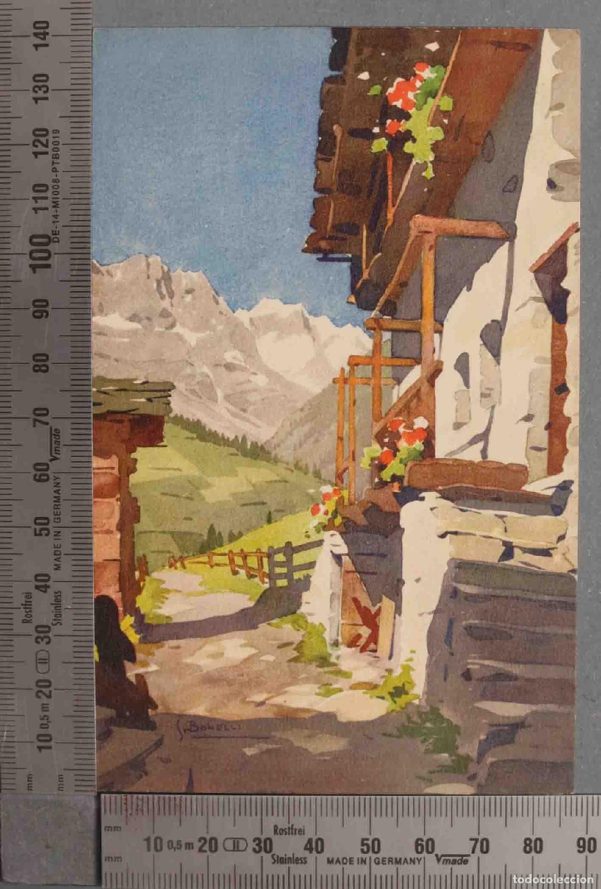 Cartes Postales: POSTAL. La grande muraille vue de Valtournanche