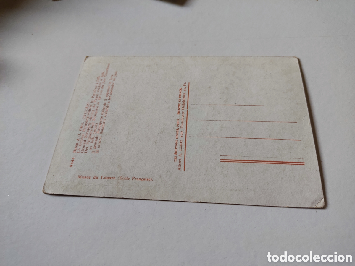 Postales: Postal arte Napole&oacute;n,jaifa - Foto 2