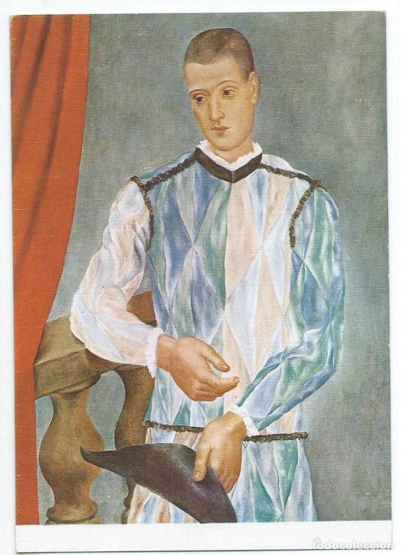 Postales: &rdquo; ARLEQUIN &rdquo;.- MUSEO PICASSO.- BARCELONA - Foto 1