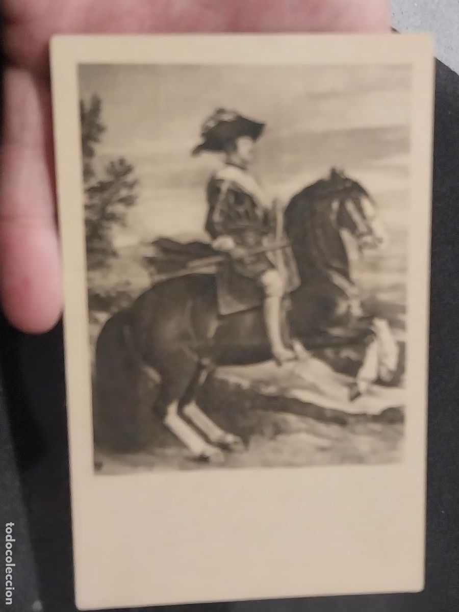 Postales: REY DON FELIPE IV VELAZQUEZ MUSEO PRADO ED HELIOTIPIA POSTAL ARTE SC