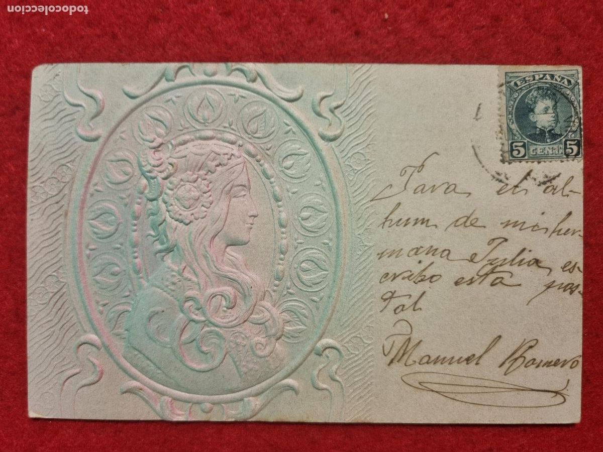 Postales: POSTAL ANTIGUA ART NOUVEAU MODERNISTA ORIGINAL P1701
