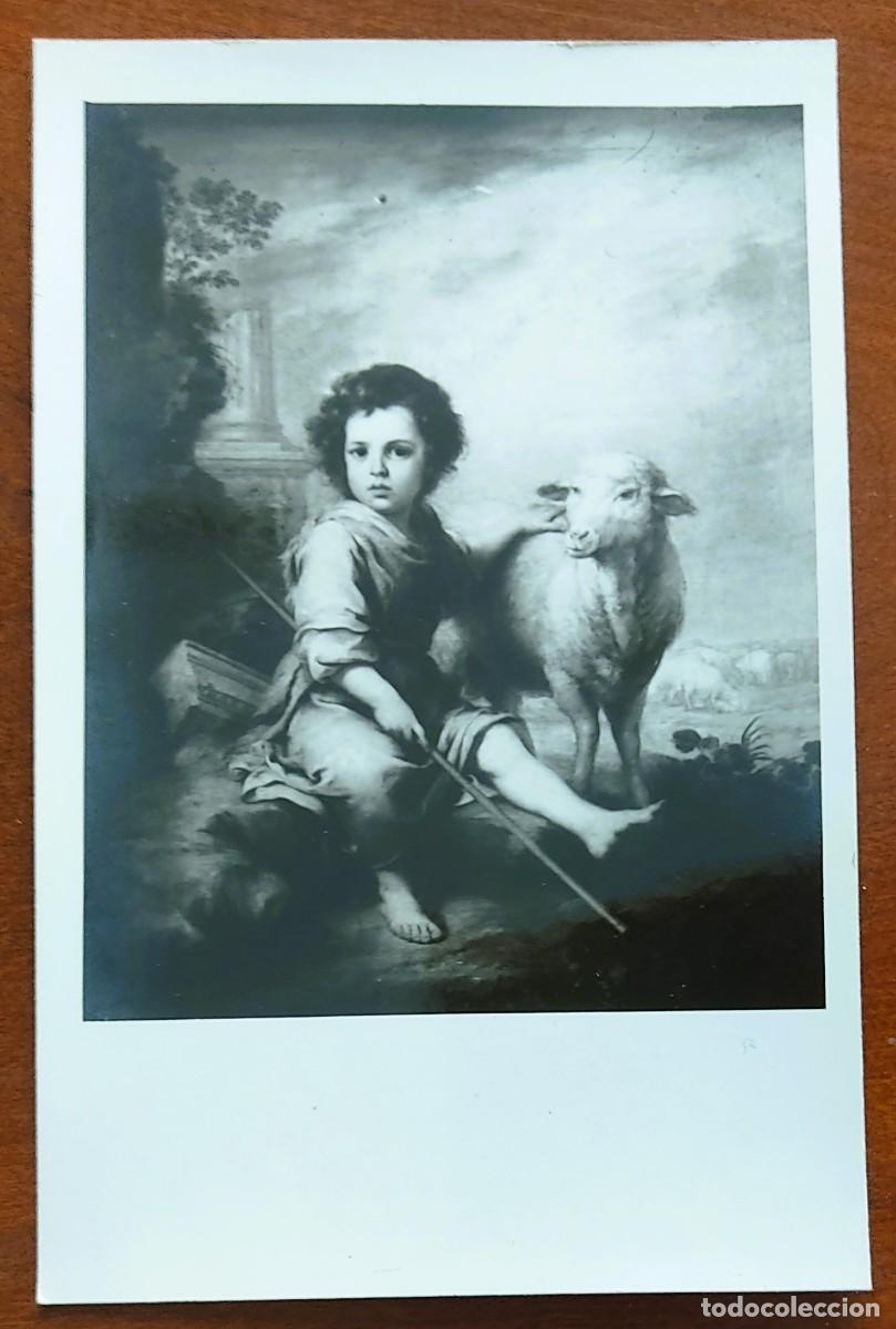 Postales: MURILLO. EL DIVINO PASTOR - MUSEO DEL PRADO - Foto 1
