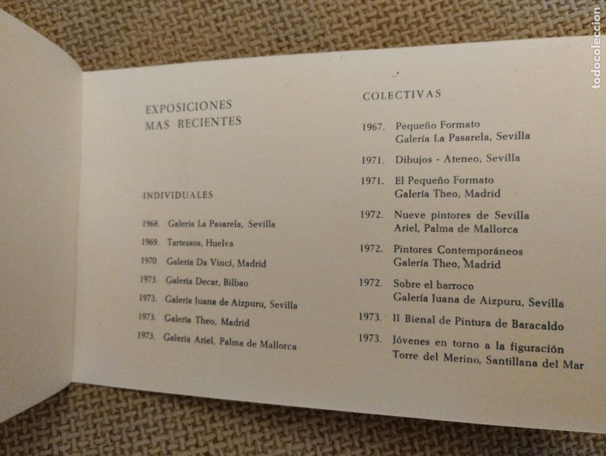 Postales: Librito de postales del pintor Joaqu&iacute;n Saenz - Foto 8