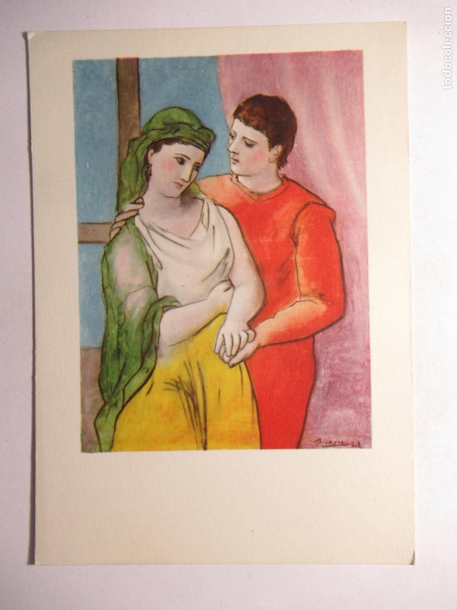 Postales: Pablo Picasso - The Lovers - Foto 1