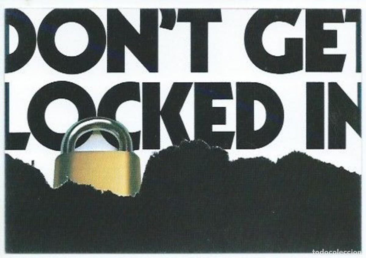 Postkarten: DON&acute;T GET LOCKED IN.- CATALINA PARRA