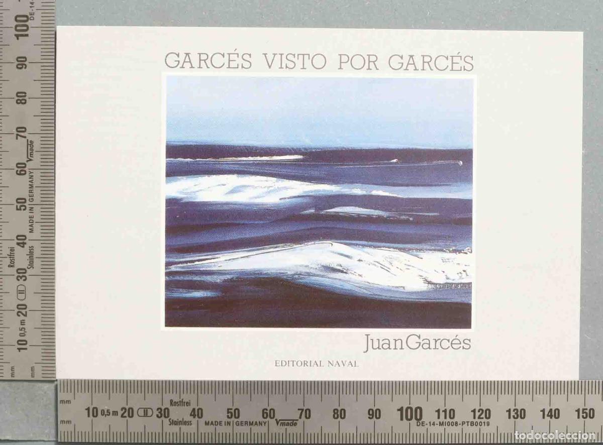 Postcards: POSTAL. ESTAMPA MARCAPAGINAS. GARCES VISTO POR GARCES