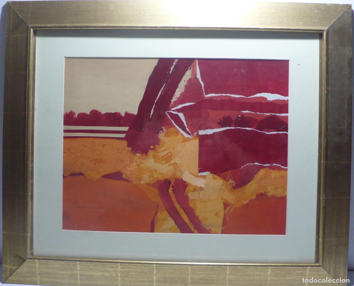 Postales: PINTURA ABSTRACTA COLLAGE - Foto 1