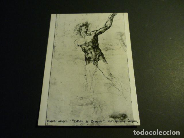 Postales: MIGUEL ANGEL ESTUDIO DE DESNUDO POSTAL - Foto 1