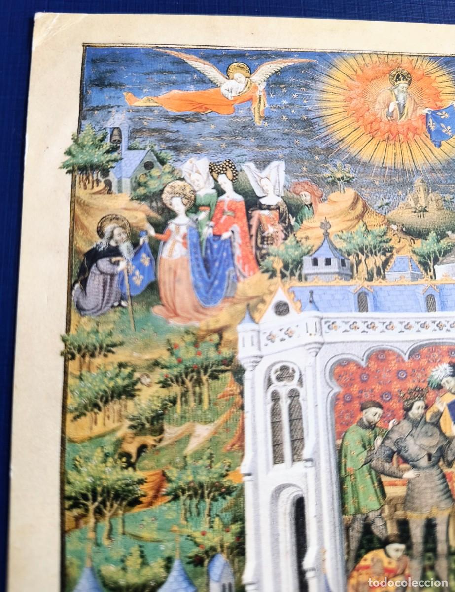 Postales: POSTAL LA LEYENDA DE LA FLOR DE LIS / BRITISH LIBRARY - SIN CIRCULAR - Foto 2
