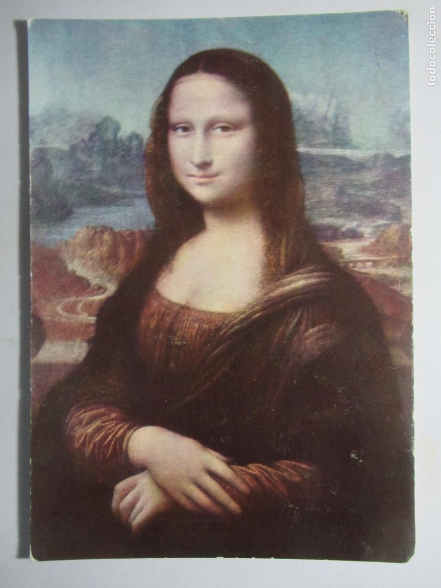 Postales: Leonardo Da Vinci - Mona Lisa - Foto 1