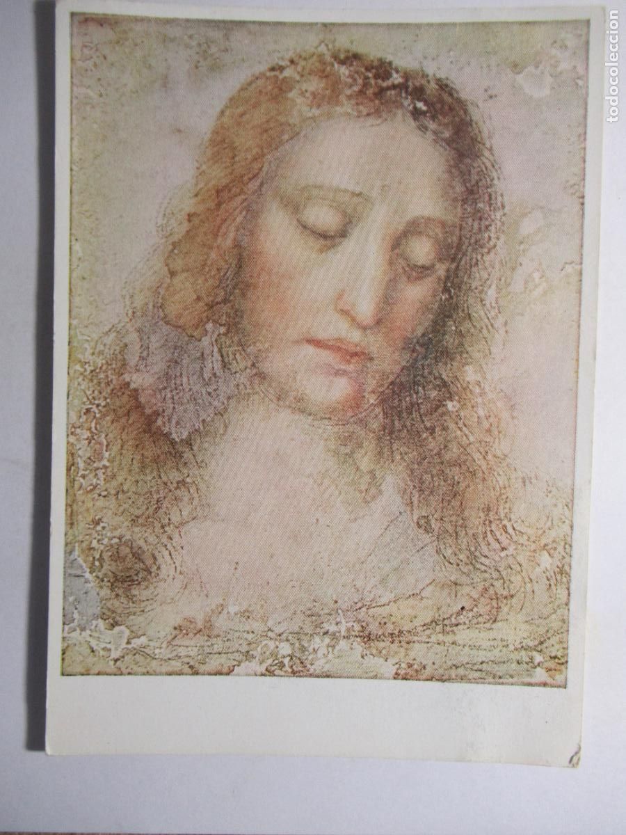Postales: Leonardo Da Vinci - Head of Christ - Foto 1