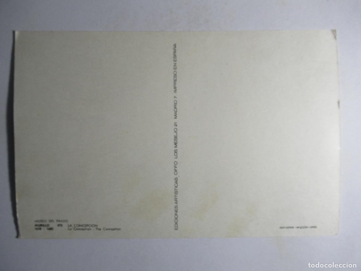 Postales: Murillo - La Concepci&oacute;n - Museo del Prado - Foto 2