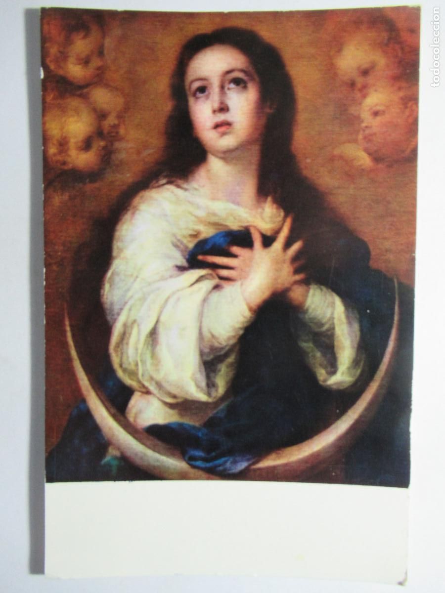 Postales: Murillo - La Concepci&oacute;n - Museo del Prado - Foto 1
