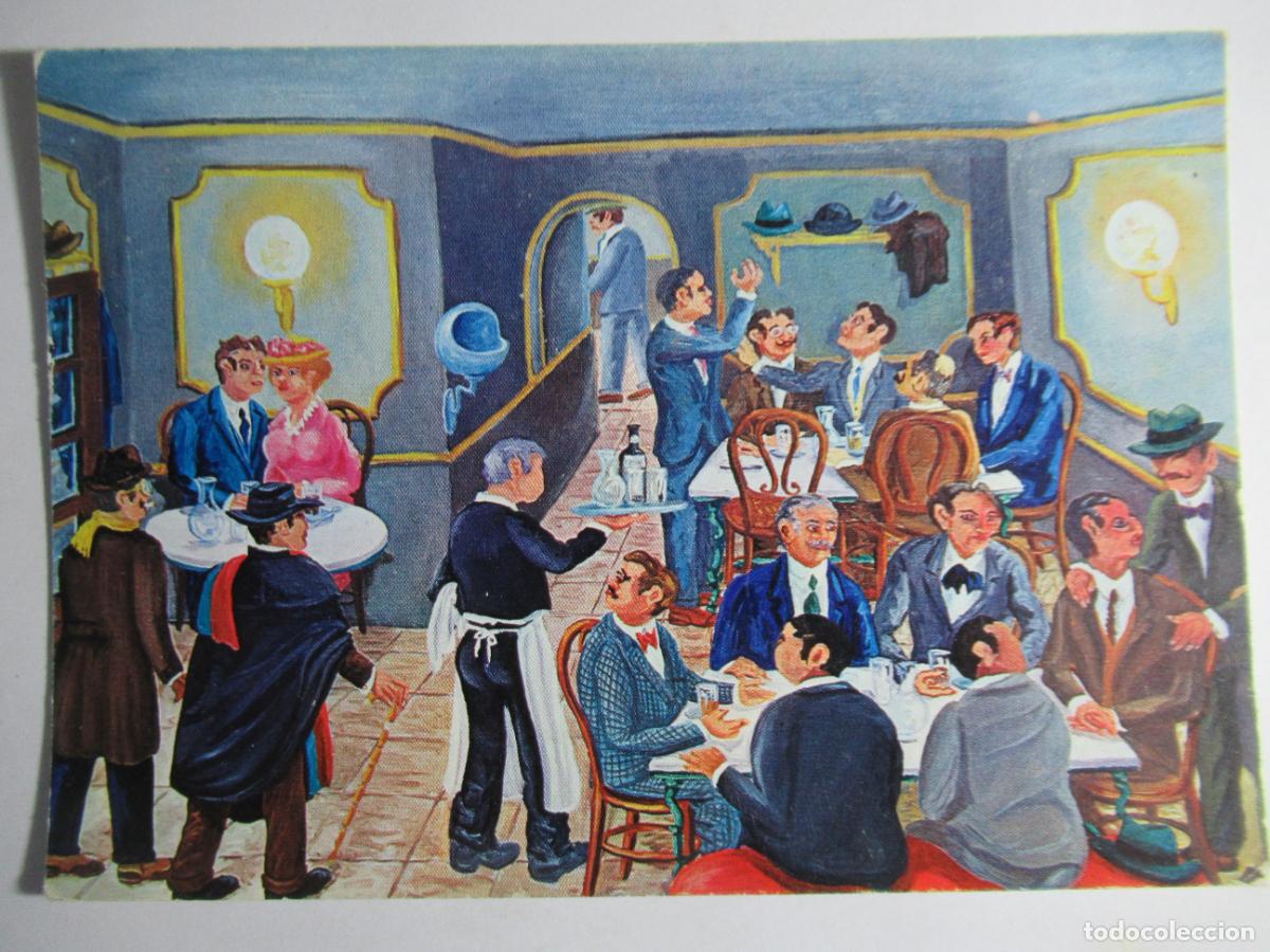 Postales: Manuel Blasco - La Tertulia - Foto 1