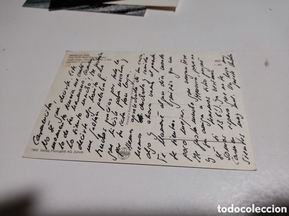 Postales: Postal Zurich das hotel baur - Foto 2
