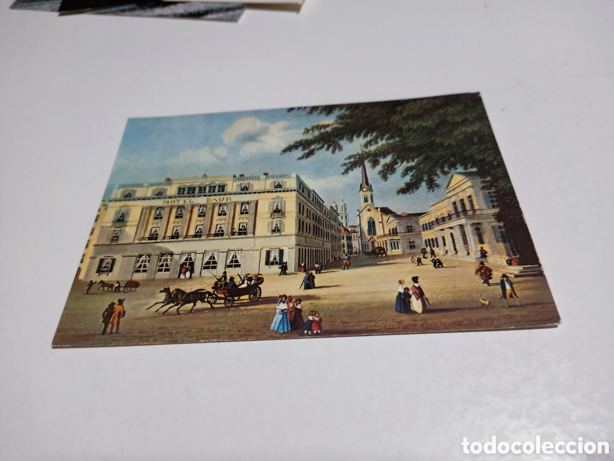 Postales: Postal Zurich das hotel baur - Foto 1
