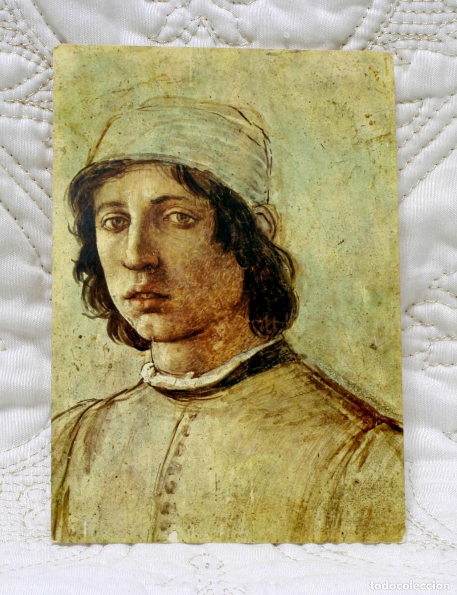 Postkarten: TARJETA POSTAL FILIPPINO LIPPI FIRENZE UFFICI 10X15 cm.