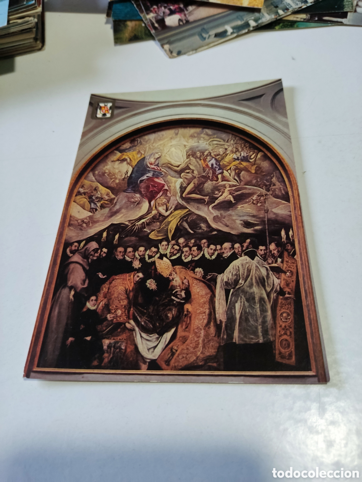 Postales: Postal Toledo entierro de Orgaz, el Greco - Foto 1