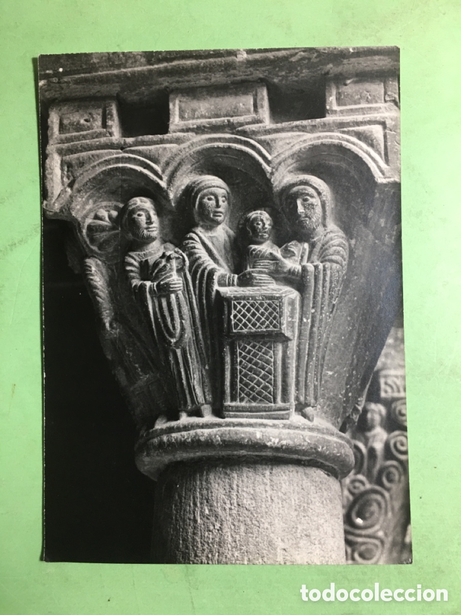 Postales: ANTIGUA B/N CIRCULADA STA. MARIA DE L&rsquo;ESTANY ROMANIC S.XII PRESENTACI&Oacute; R1472