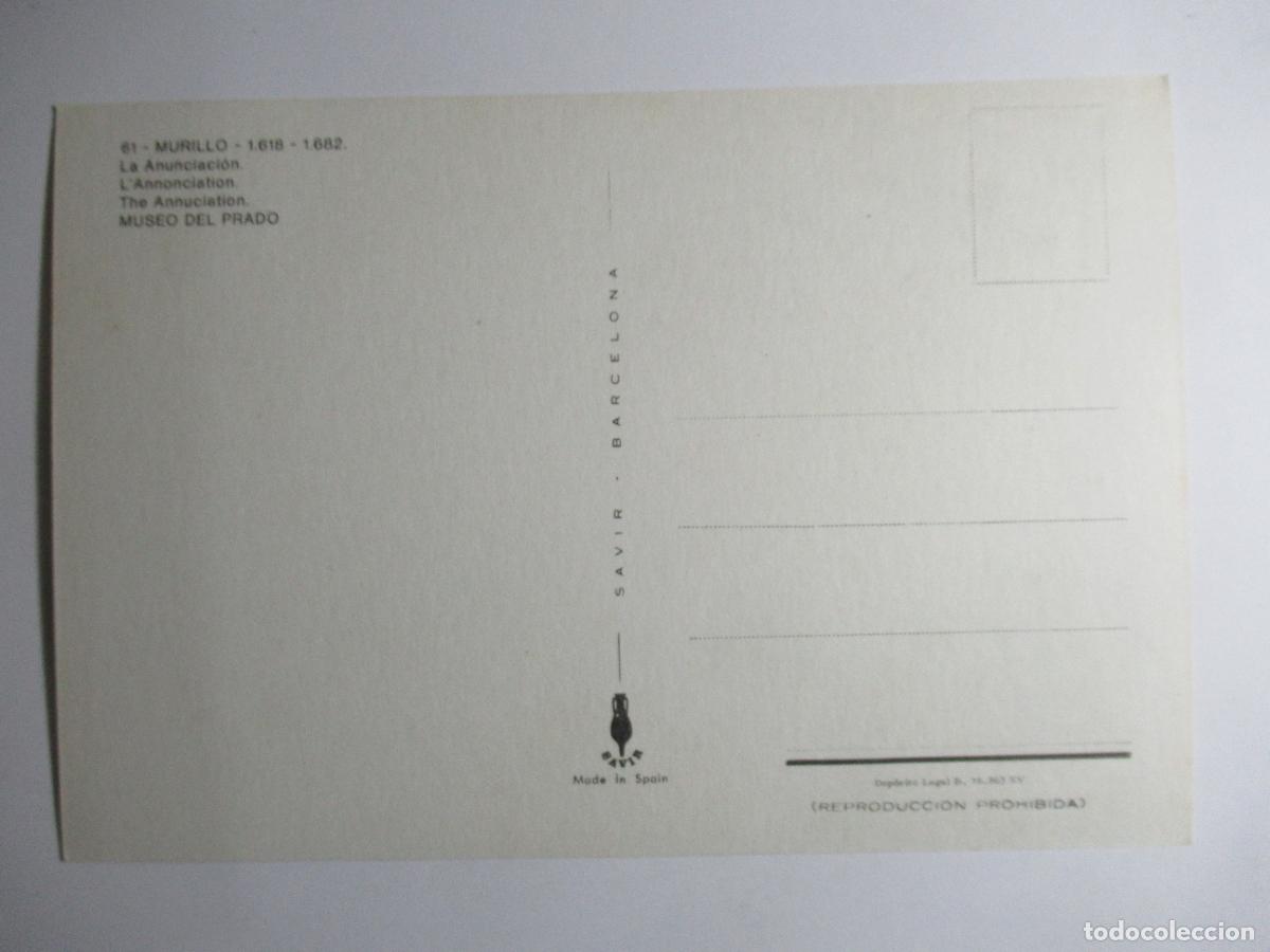 Postales: Murillo - La Anunciaci&oacute;n - Foto 2