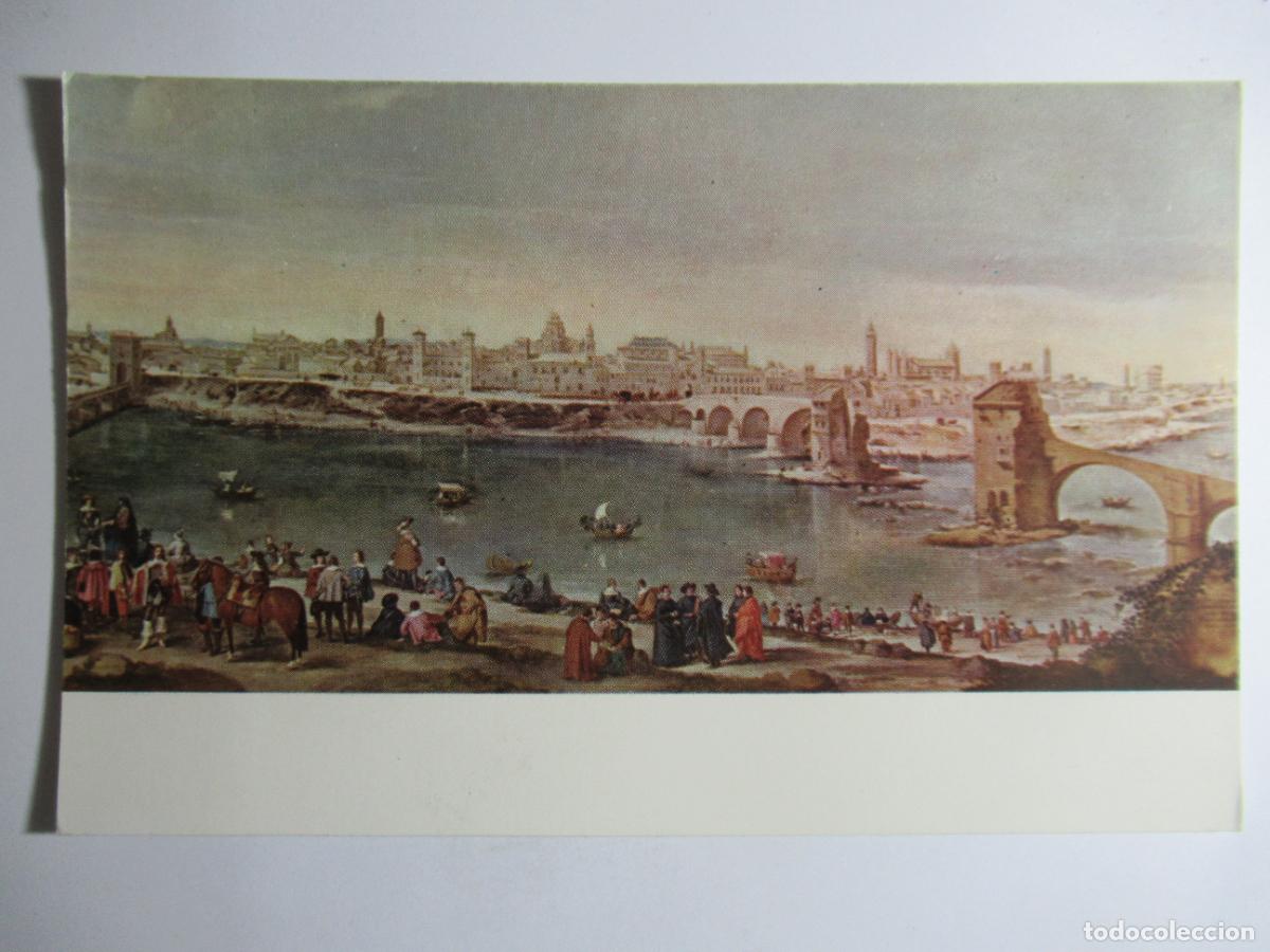 Postales: Vel&aacute;zquez - Vista de Zaragoza - Foto 1
