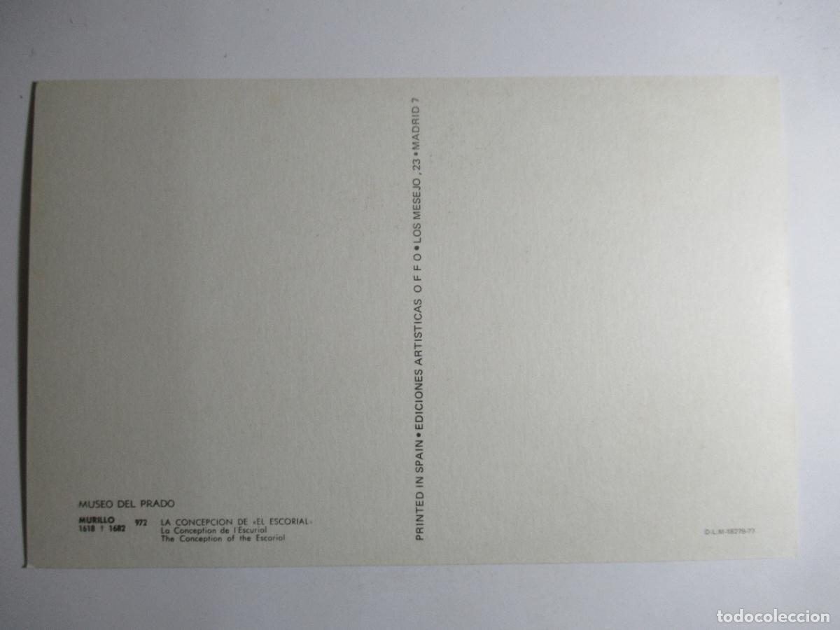 Postales: Murillo - La Concepci&oacute;n de El Escorial - Foto 2