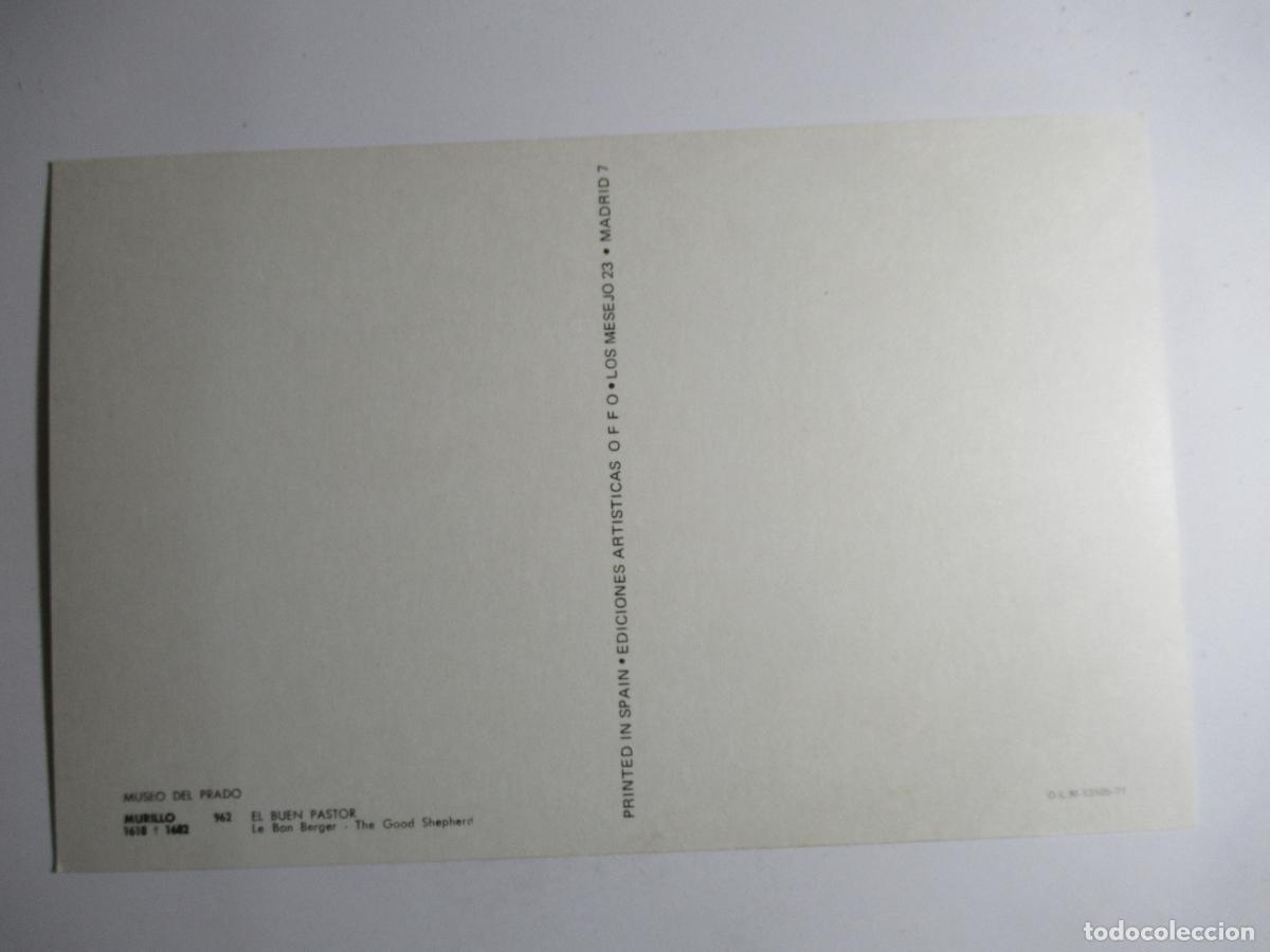 Postales: Murillo - El buen pastor - Foto 2