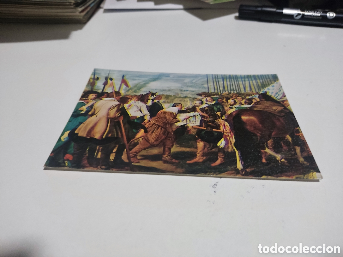 Postales: Postal Arte Vel&aacute;zquez, La rendici&oacute;n de breda