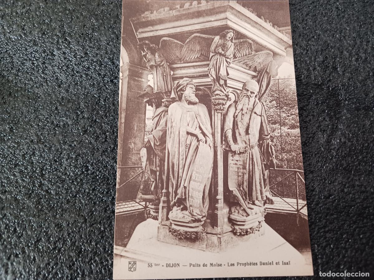 Postales: dijon, puits de moise, les prophetes daniel et isai - Foto 1