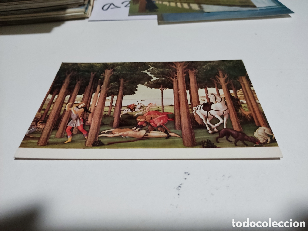 Postales: Postal Arte museo del Prado,Botticelli - Foto 1