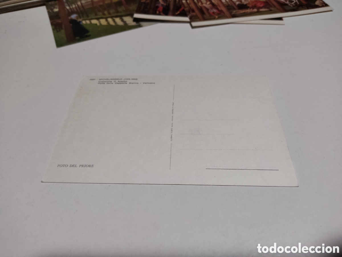 Postales: Postal Arte Miguel &Aacute;ngel - Foto 2