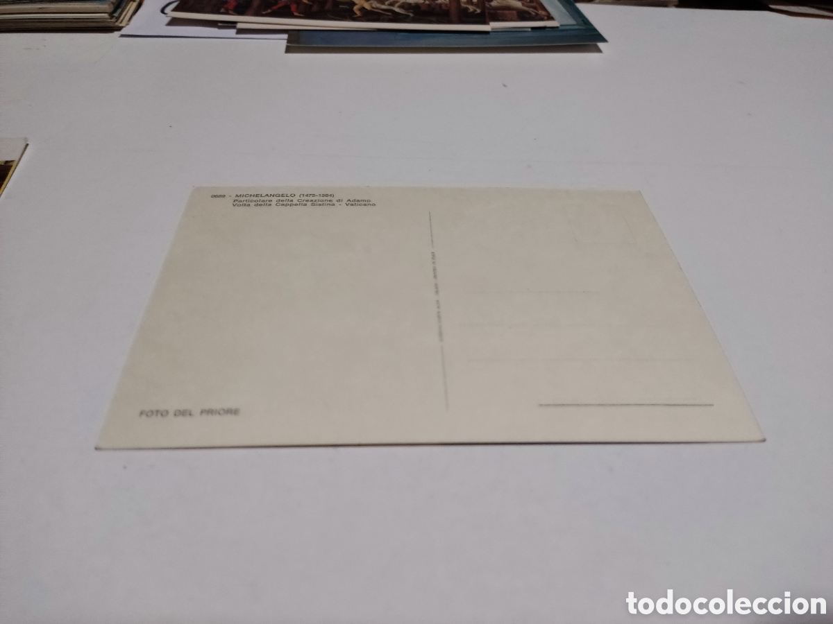 Postales: Postal Arte michelangelo - Foto 2