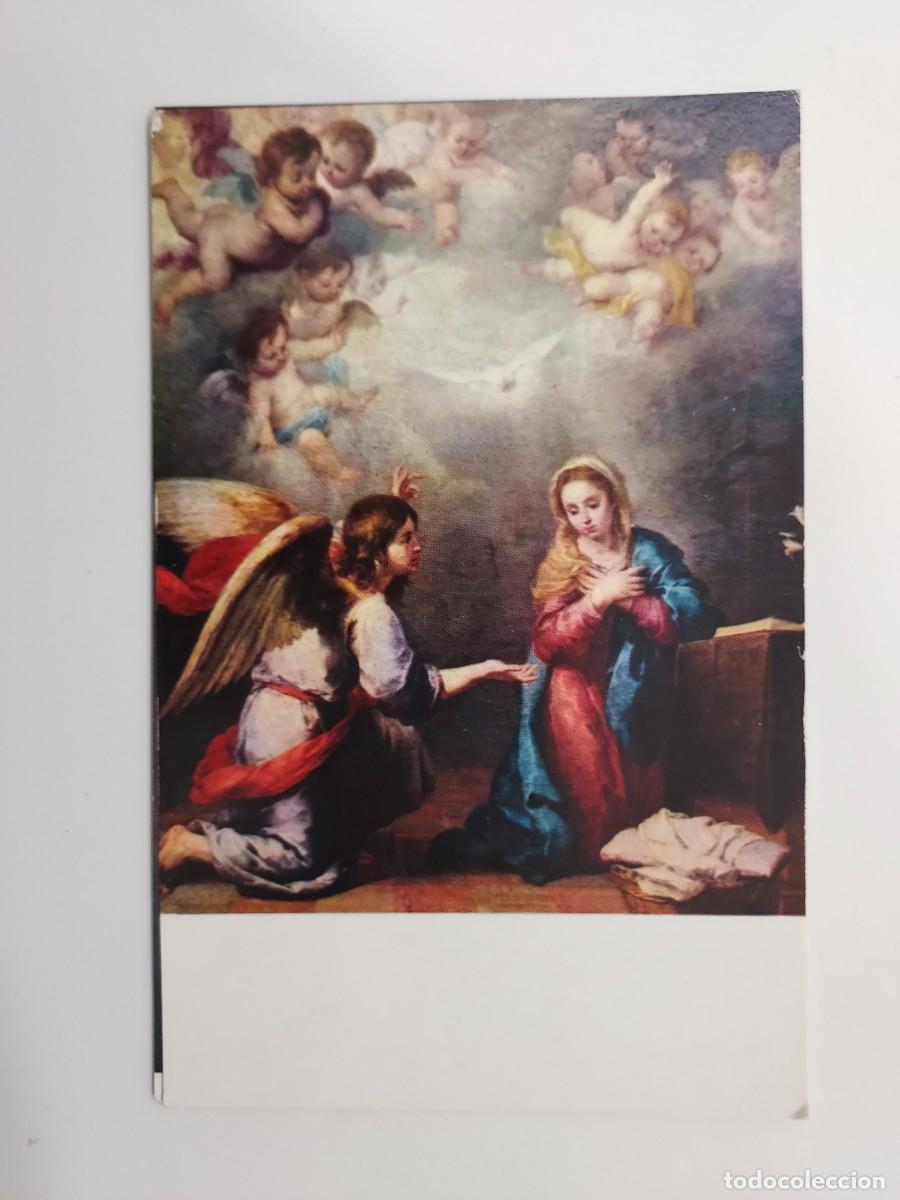 Postales: POSTAL MURILLO LA ANUNCIACION. SIN CIRCULAR. MUSEO DEL PRADO - Foto 1