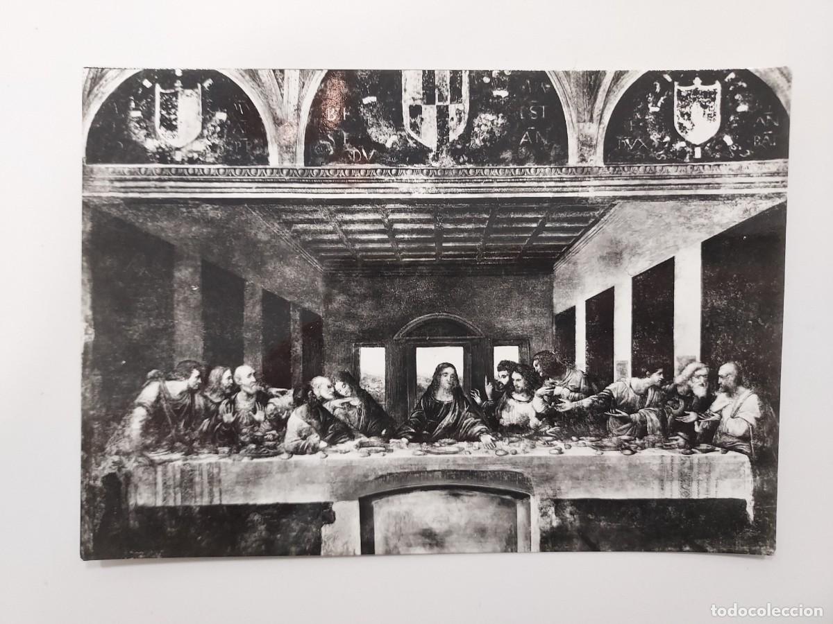 Postales: POSTAL CENACULO DI LEONARDO DA VINCI. MILANO - Foto 1