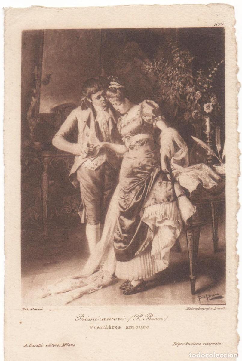 Cartoline: Postal principios del XX-P. Ricci-sin circular-