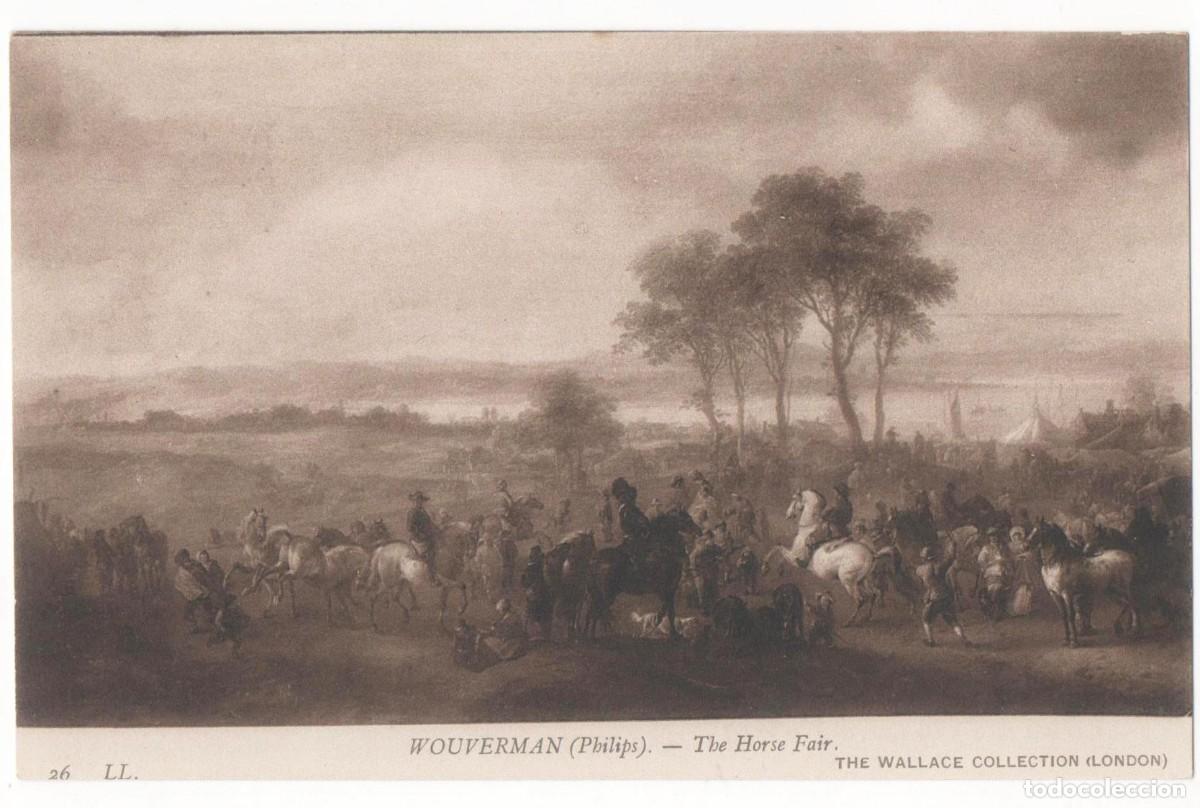 Postais: Postal principios del XX-The Wallace Collection-Londres-Wouverman-sin circular-