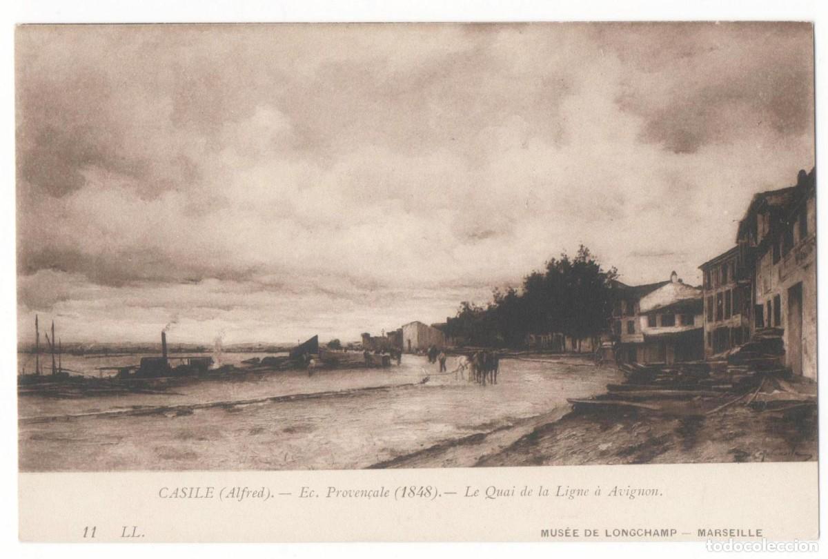 Cartes Postales: Postal principios del XX-Museo de Longchamp- Marsella- Casile--sin circular-