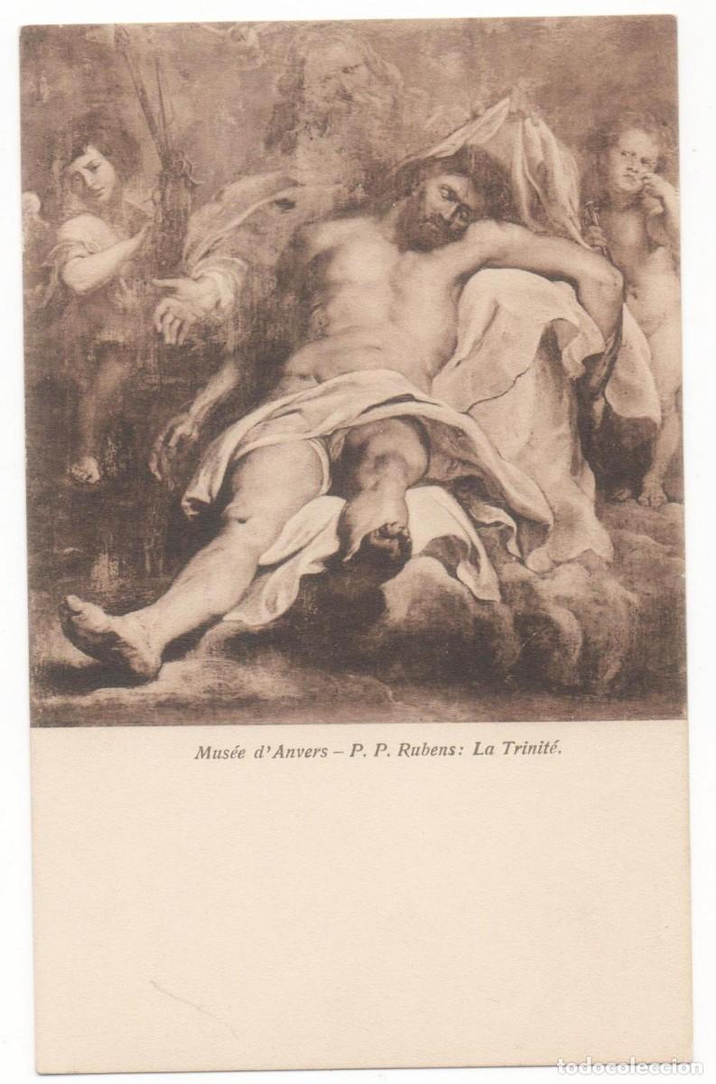 Postais: Postal principios del XX-Museo Real de Amberes-Rubens-sin circular-