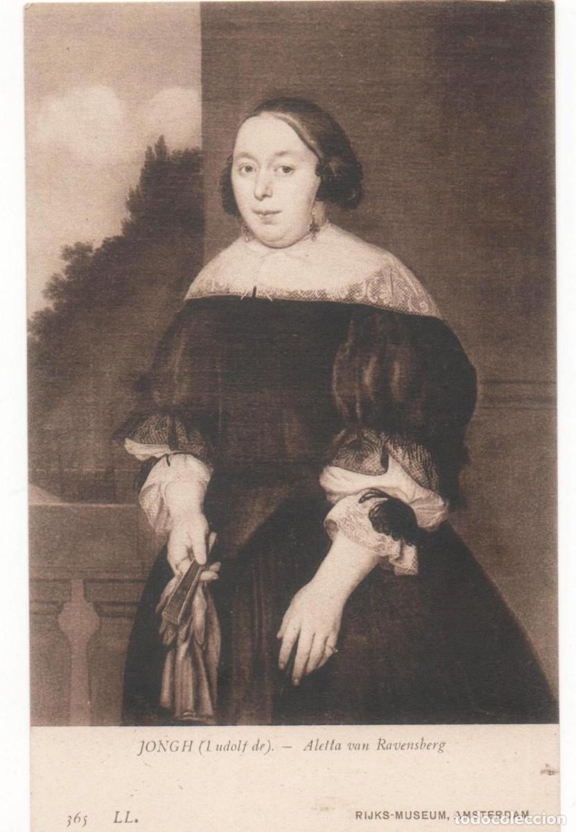 Postcards: Postal principios del XX-Museo Rijks Amsterdam- Jongh -sin circular-