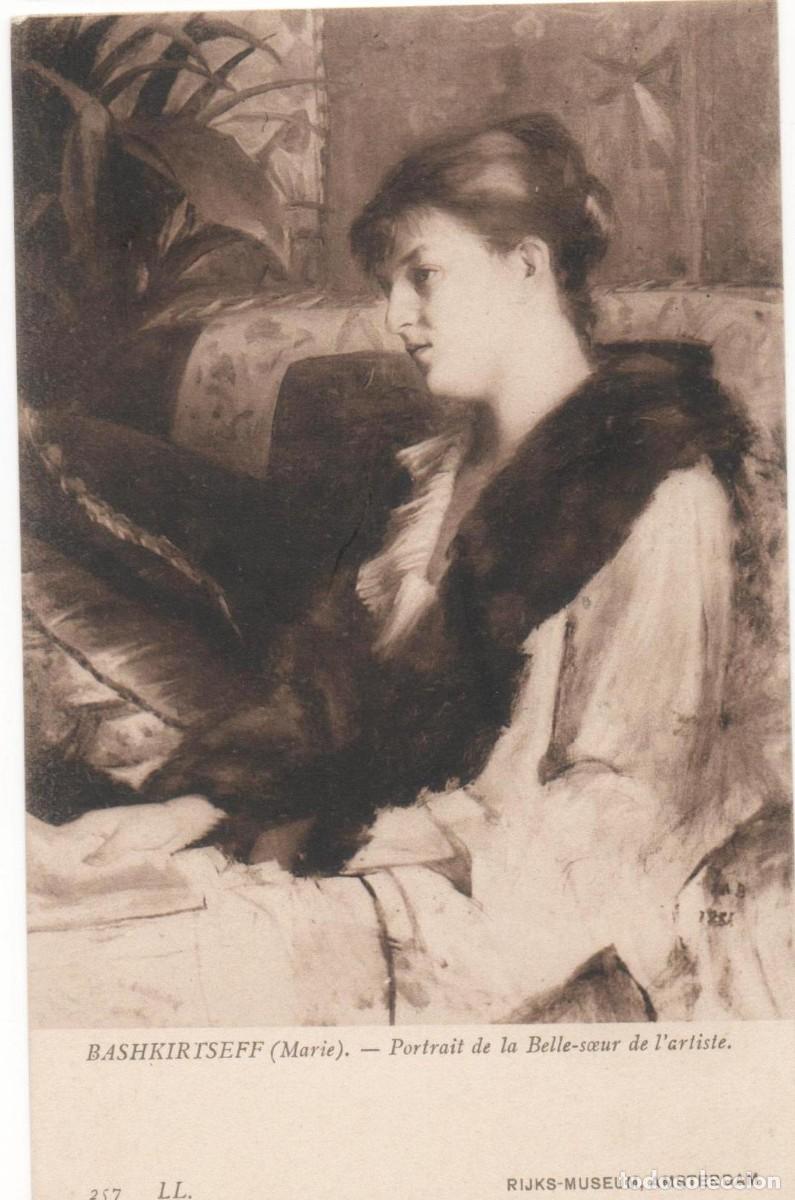 Postales: Postal principios del XX-Museo Rijks Amsterdam- Bashkiriseff -sin circular-