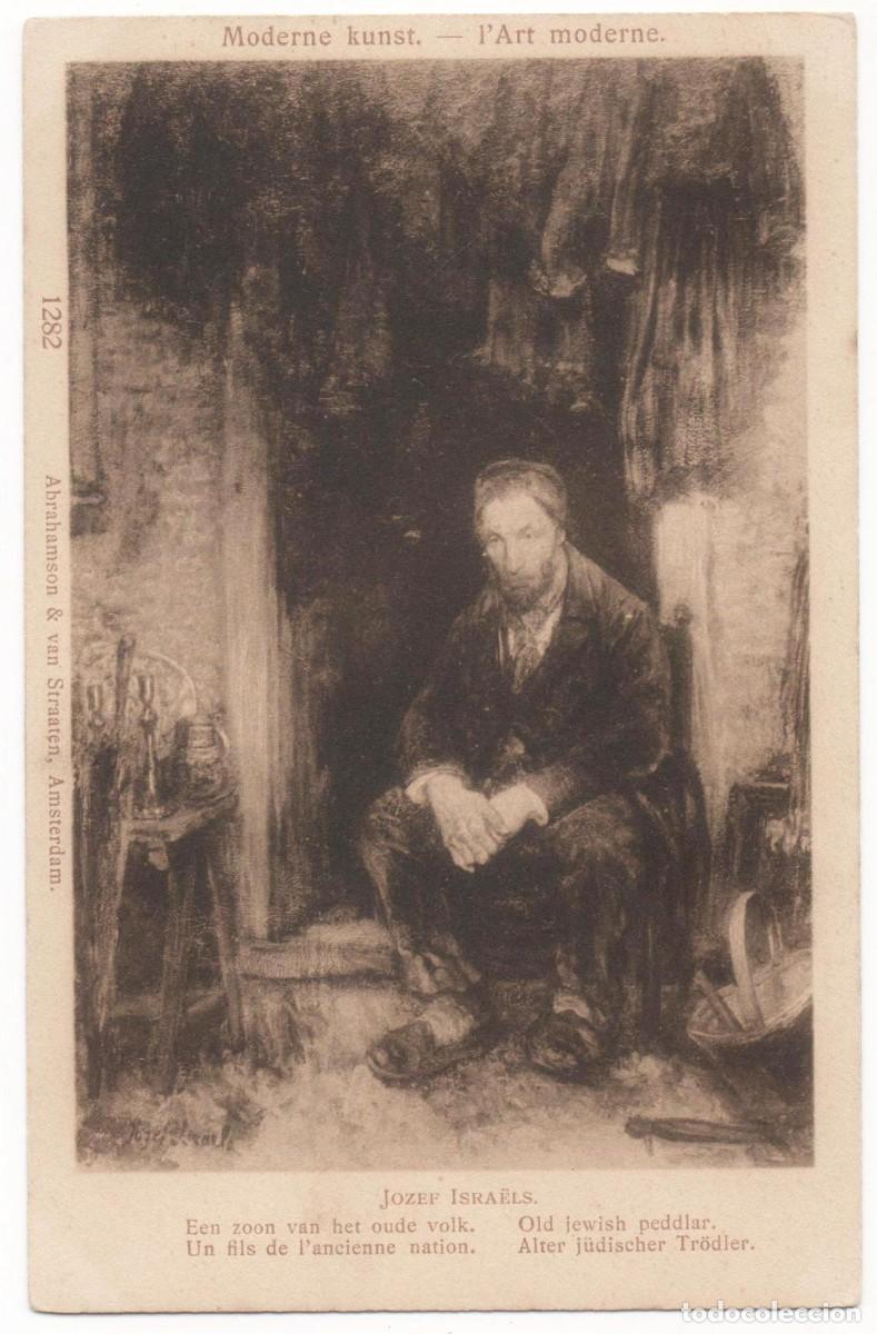 Postcards: Postal principios del XX-Museo Amsterdam- Jozer Israels -sin circular-