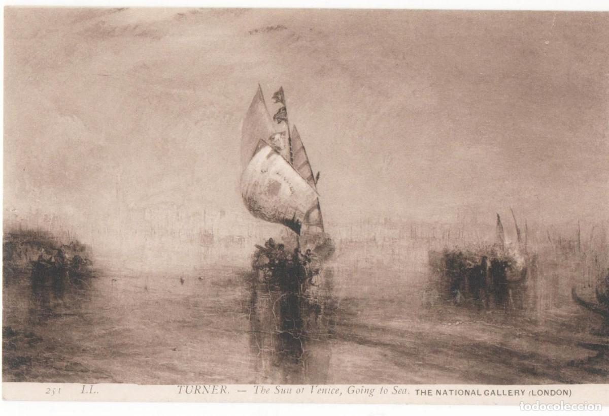Postais: Postal principios del XX-National Gallery- Turner-sin circular-