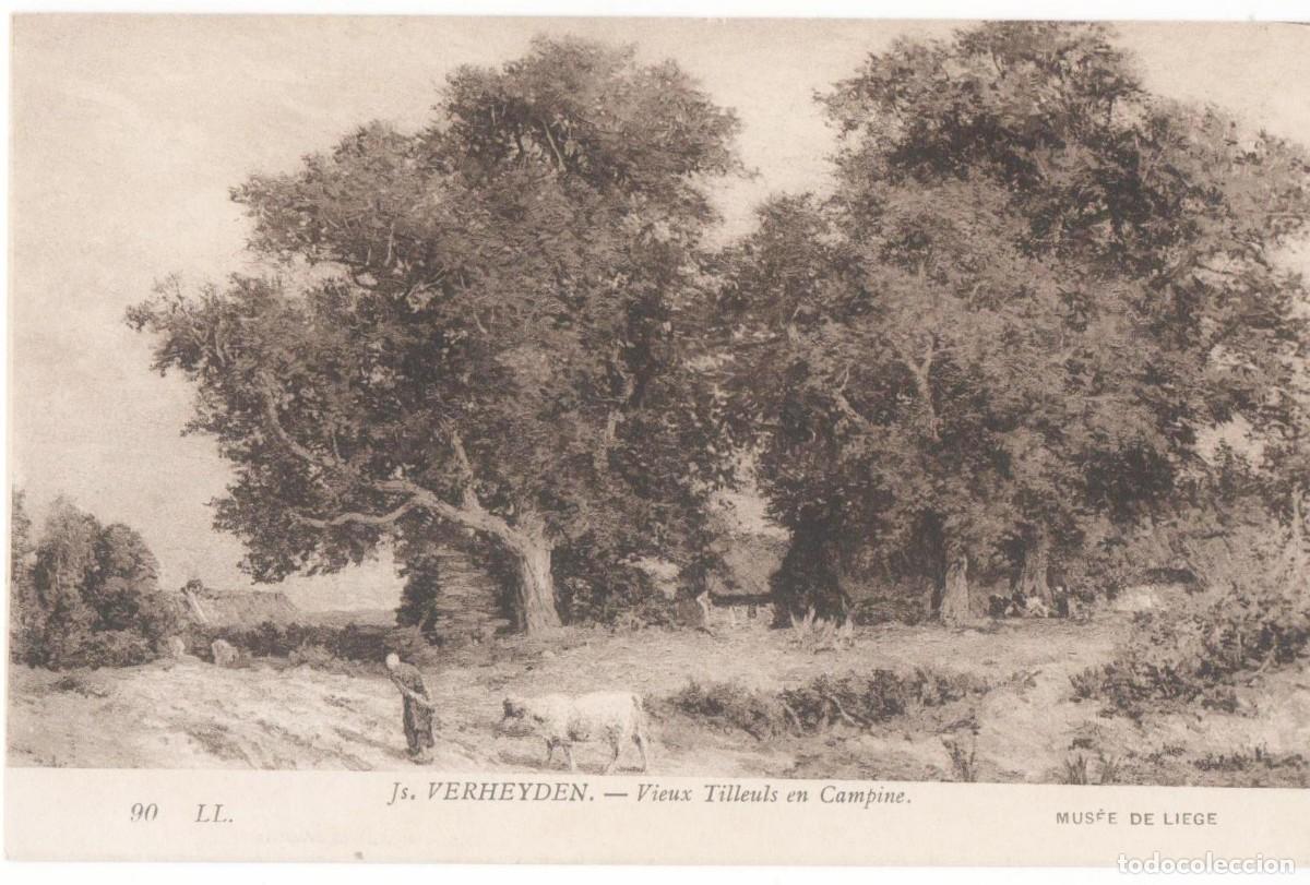 Cartes Postales: Postal principios del XX-Museo de Lieja- Verheyden-sin circular-