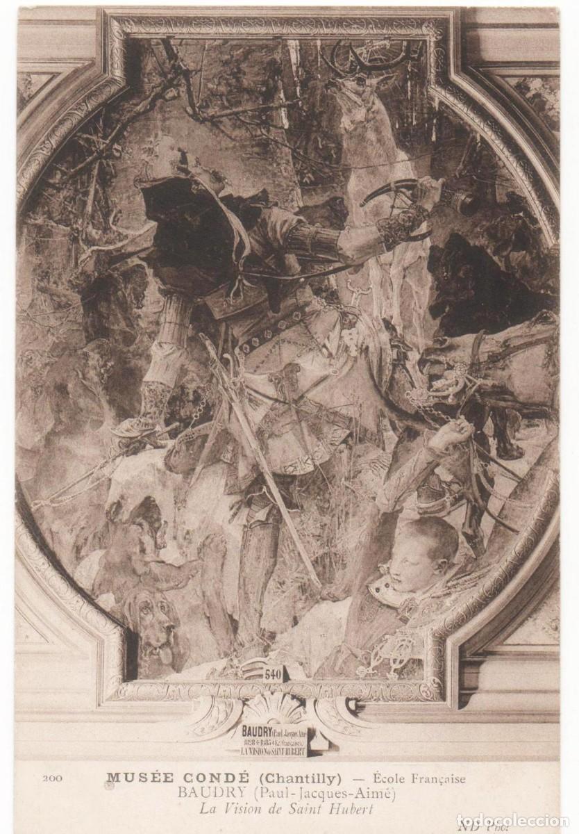 Cartes Postales: Postal principios del XX-Museo Chantilly- Baudry-sin circular-