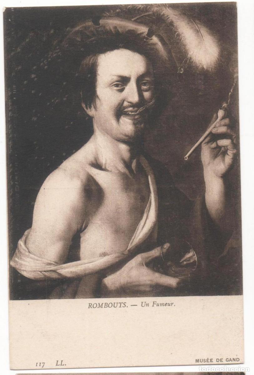 Postais: Postal principios del XX-Museo de Gante-Rombouts-sin circular-