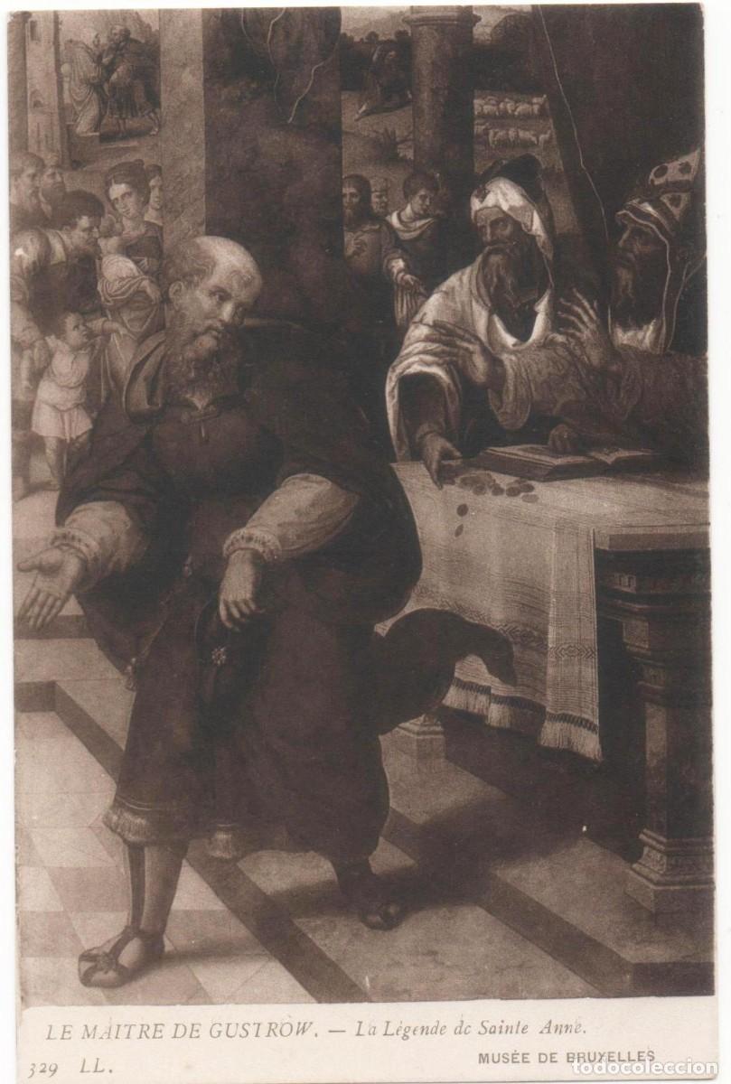 Cartoline: Postal principios del XX-Museo de Bruxelas--sin circular-